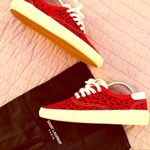 SAINT LAURENT - BABY BOBCAT - SKATE SNEAKERS